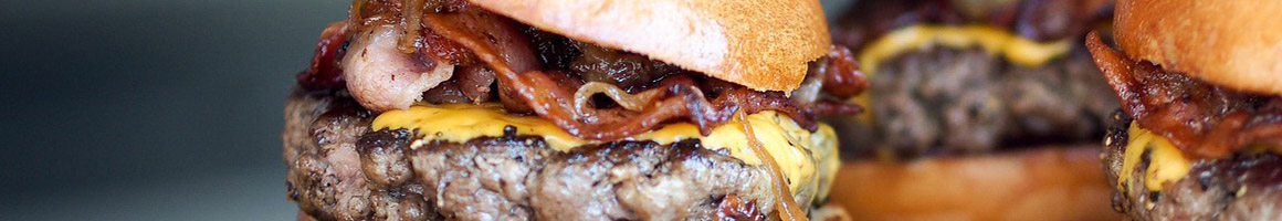 Eating Burger at Marcus Hamburgers restaurant in Detroit, MI.